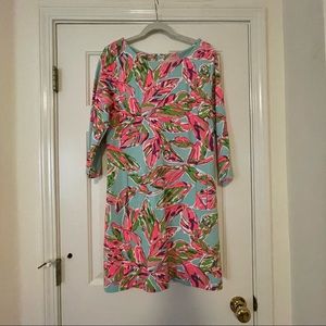 Lilly Pulitzer Charlene Dress in Multi In the Vias Size L